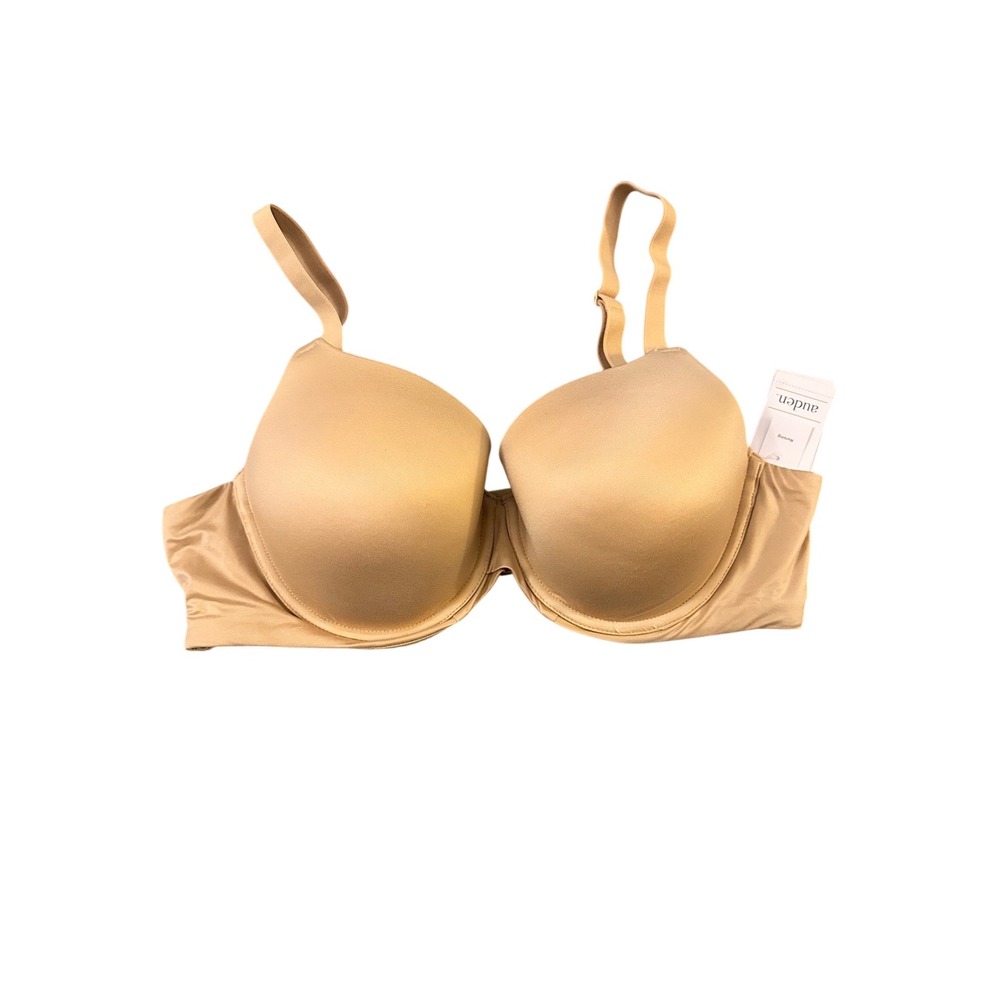 Auden Nursing Lightly Lined Full Coverage T Shirt‎ Bra Beige 40C